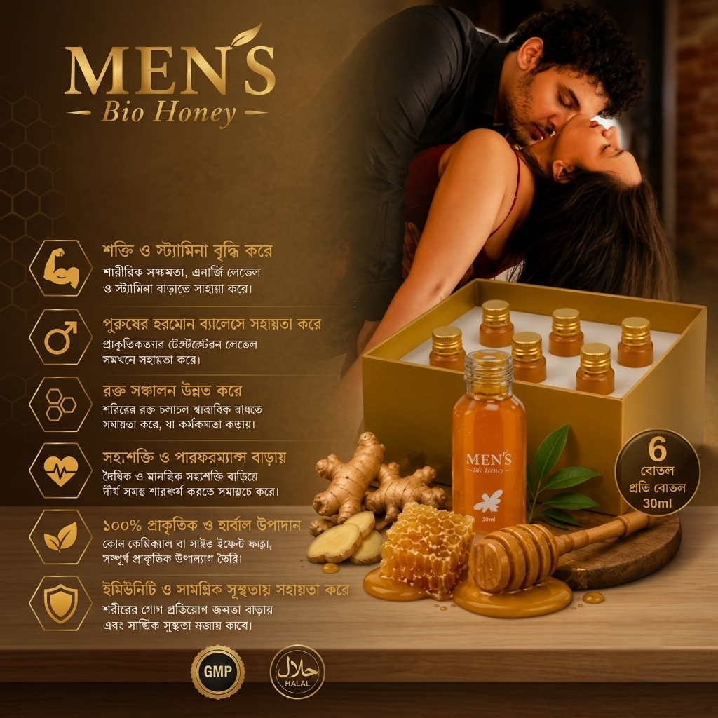 Original Doctor Secret Men’s Bio Honey 30ml × 6pcs Box | Malaysian Energy Booster