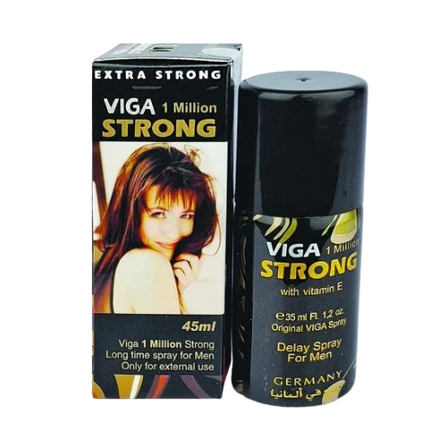 Super Viga 1 Million Delay Spray 45ml With Vitamin E | Original Viga Spray BD