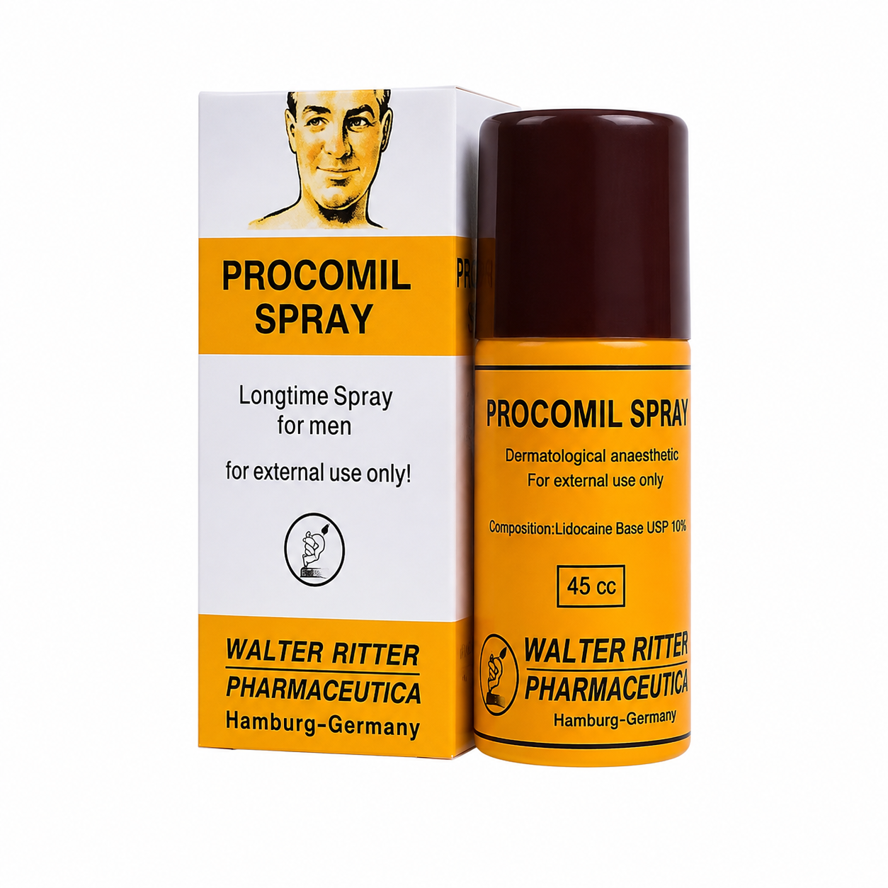 PROCOMLL Long Time Delay Spray for Men 45ml